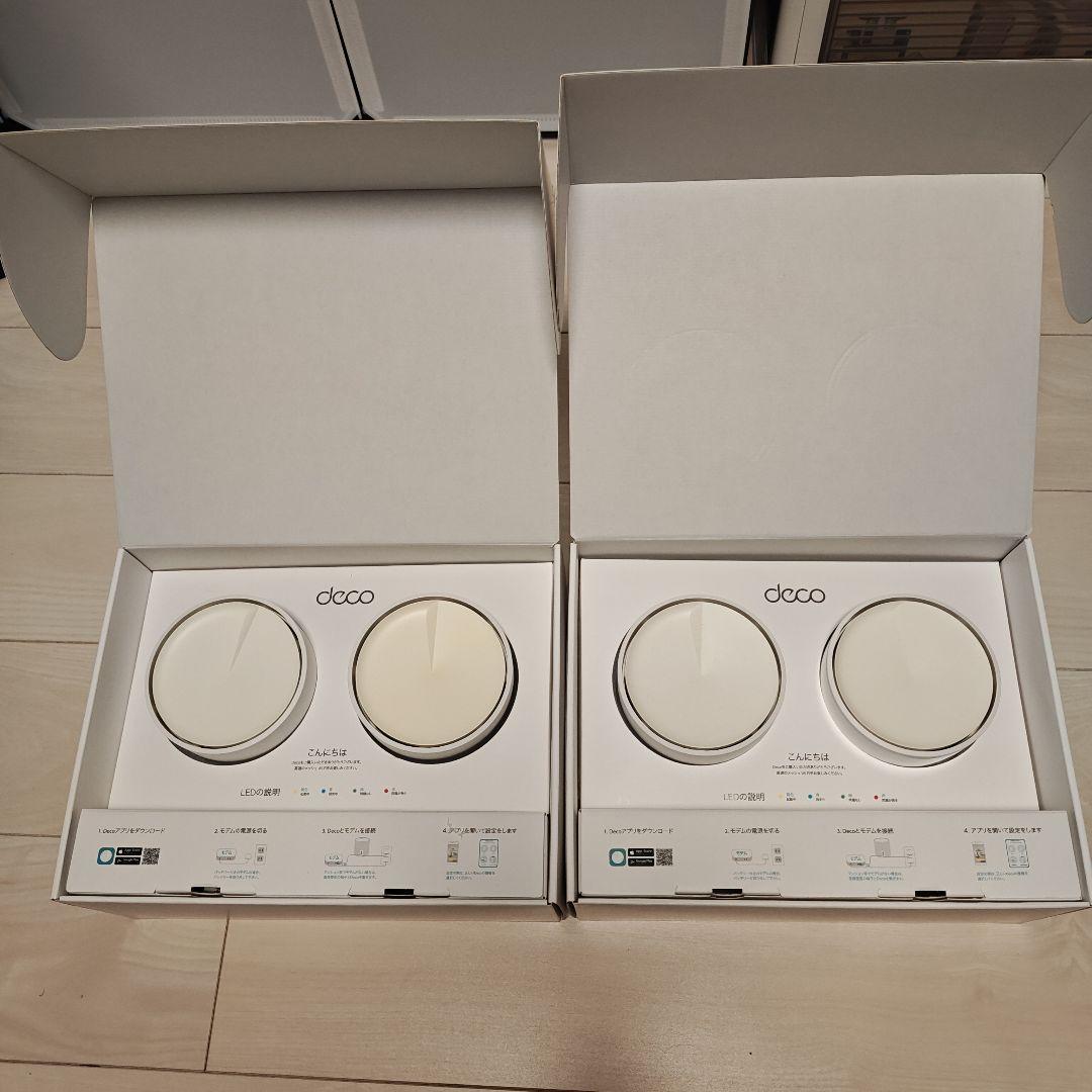 TP-Link Deco X20 メッシュWi-Fiルーター 　2セット（4台）