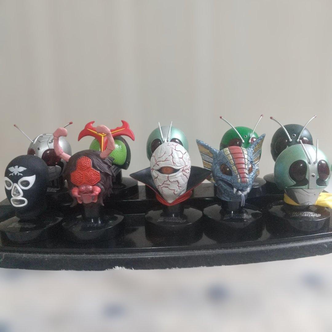 仮面ライダー マスクコレクション10個セット