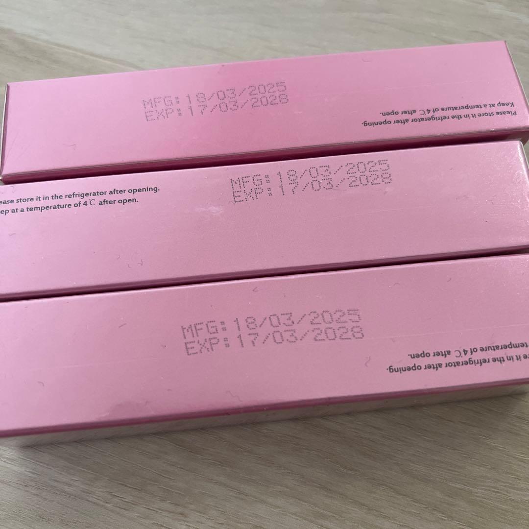 ローマピンクアフタークリーム　リップ　3本