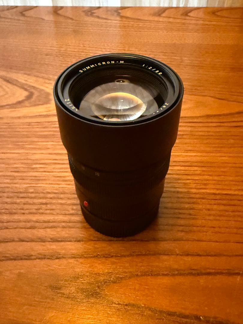 Leica Summicron 90mm F2 3rd 外観のみ少しスレ光学良好
