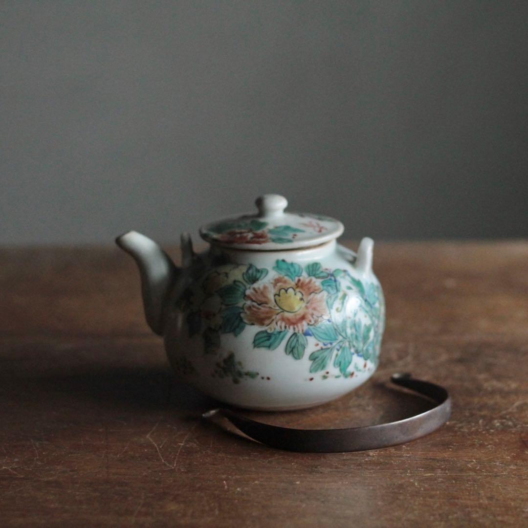 薩摩平佐 色絵 ちょか 古美術 古道具 アンティーク