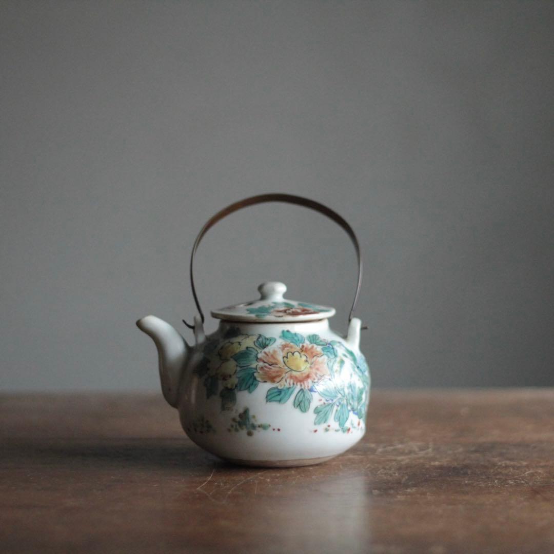 薩摩平佐 色絵 ちょか 古美術 古道具 アンティーク