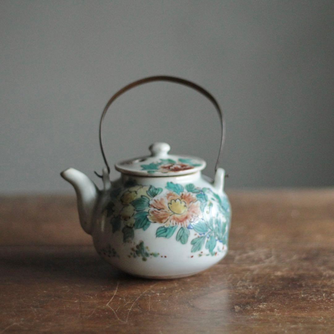 薩摩平佐 色絵 ちょか 古美術 古道具 アンティーク