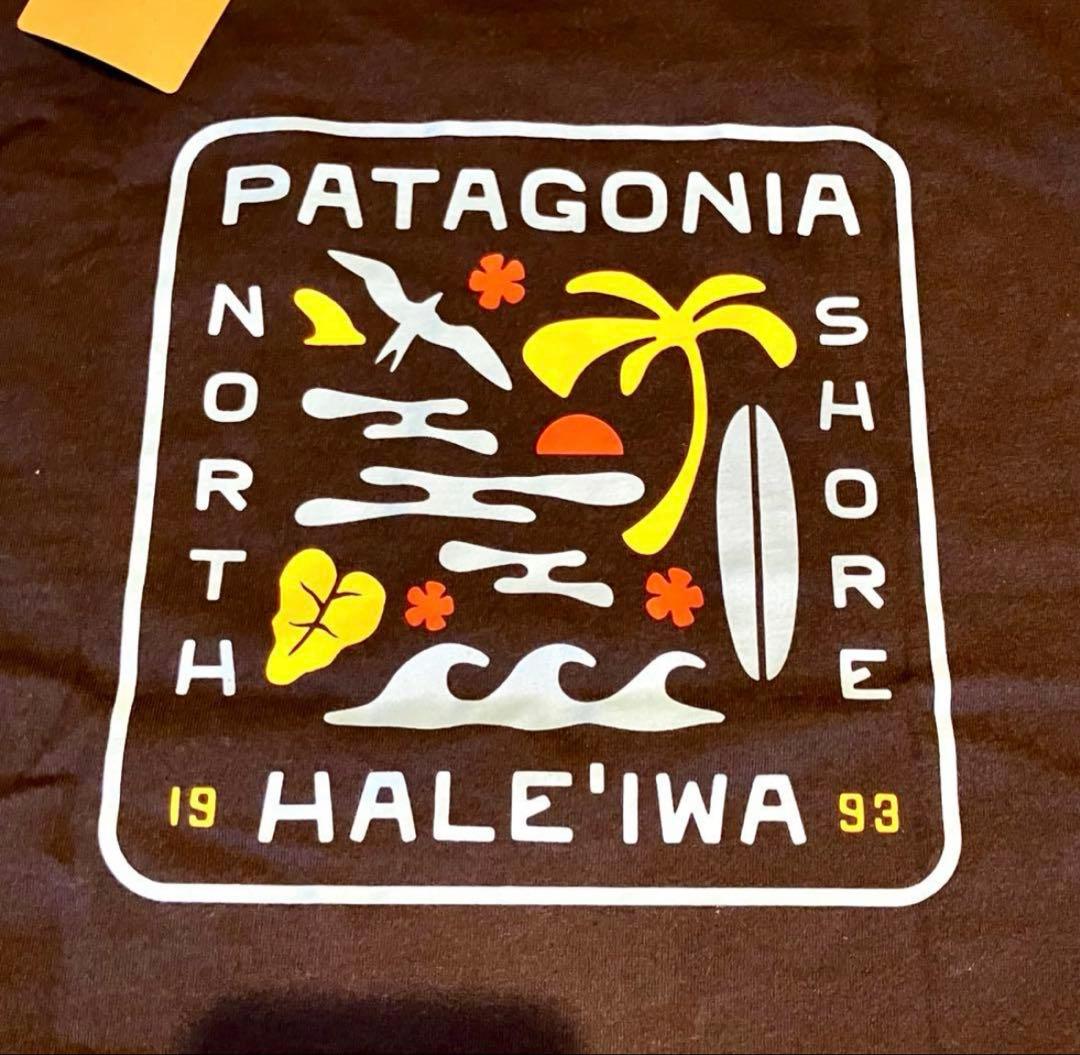 ハレイワ店限定　PATAGONIA パタゴニア Tシャツ　黒　ノースショア