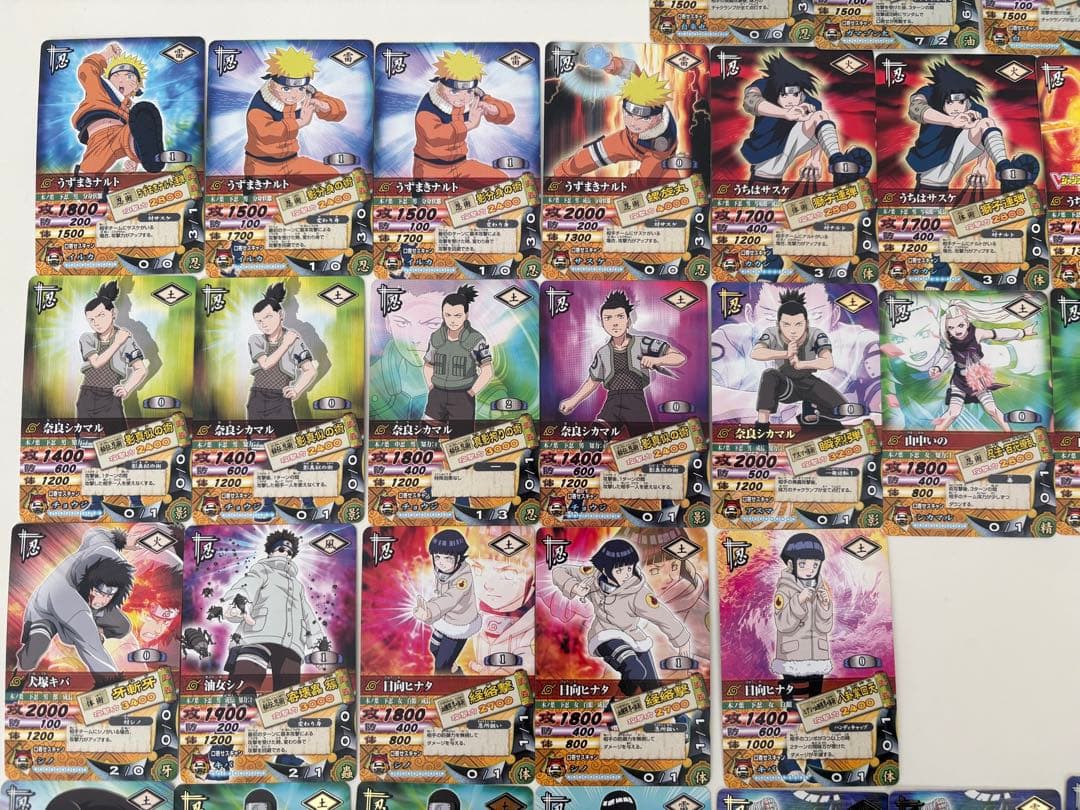 NARUTO ナルト　データカードダス　まとめ売り　55枚　爆レアあり