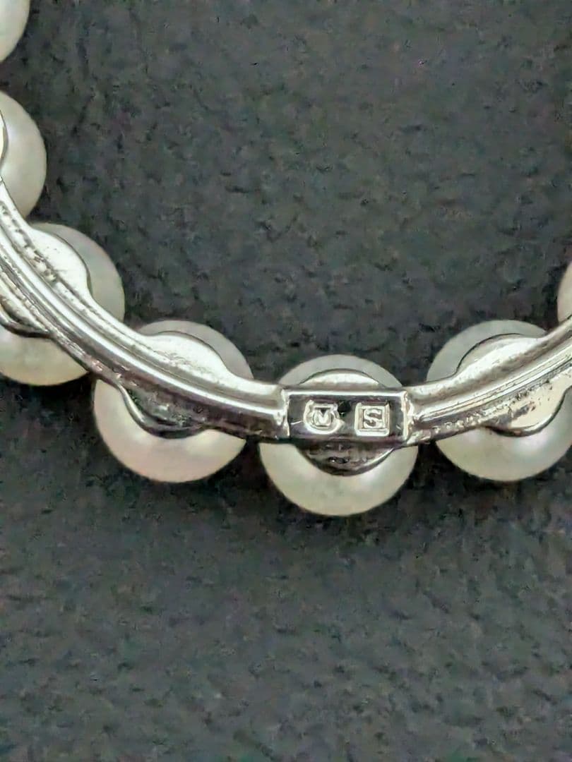 み*＠様 MIKIMOTO　パールブローチ　サークル　SILVER