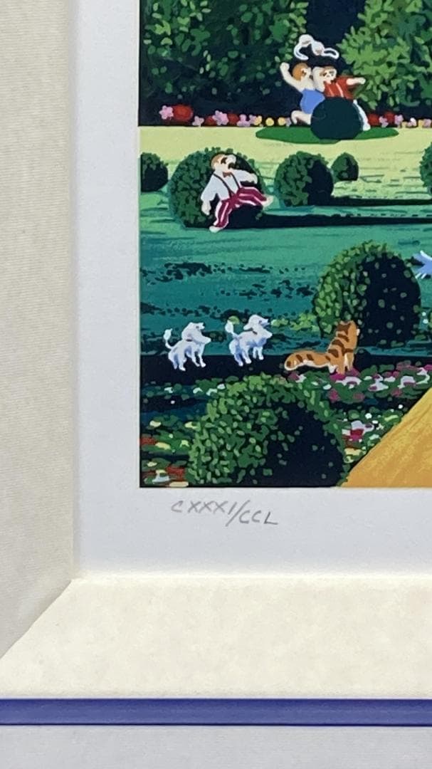 額縁★ヒロヤマガタ（山形博導）★ガゼボ★代表的なヤマガタブルー