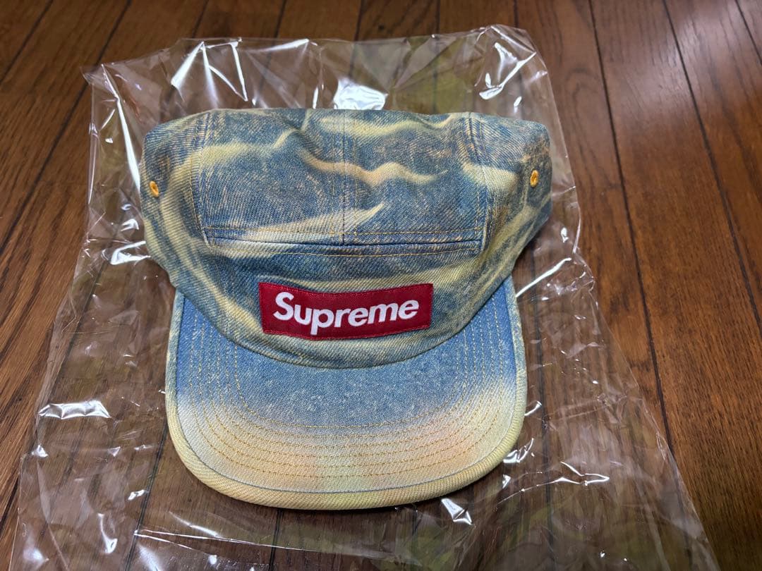 【れな】supreme DenimCampCap Dirty Indigo