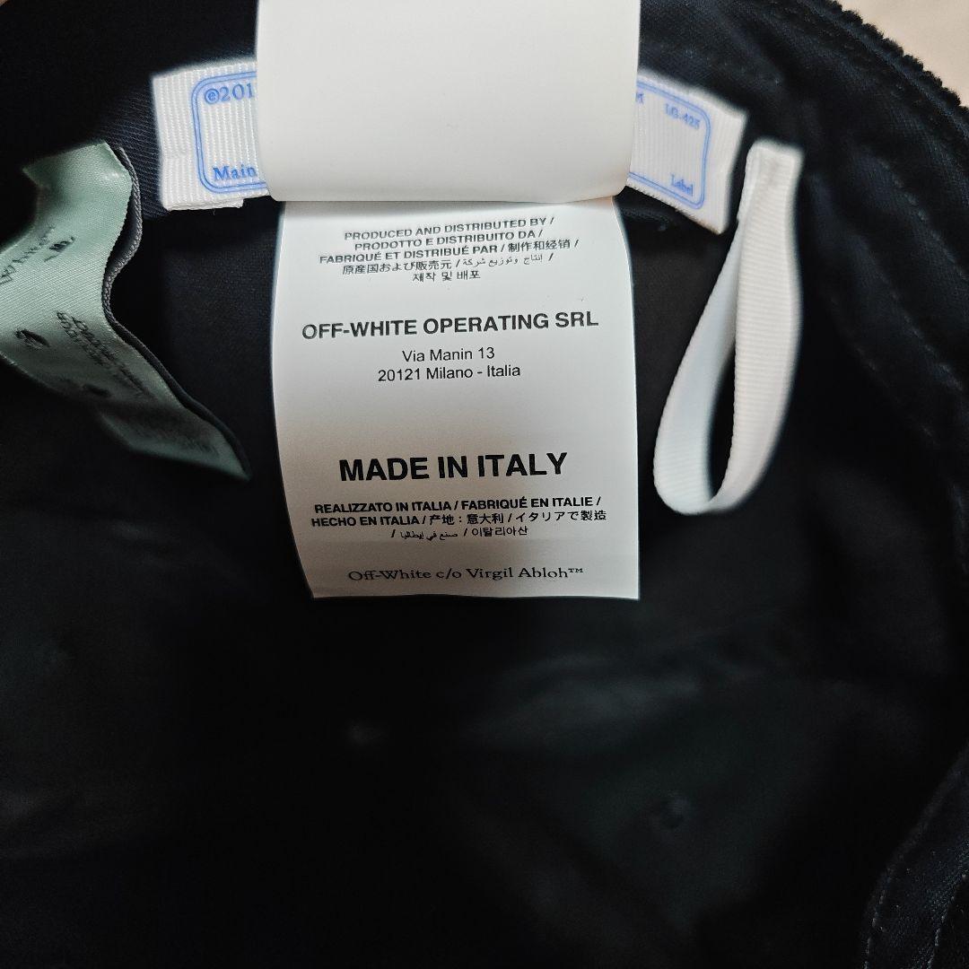 M*Y様 OFF-WHITE コーデュロイキャップ