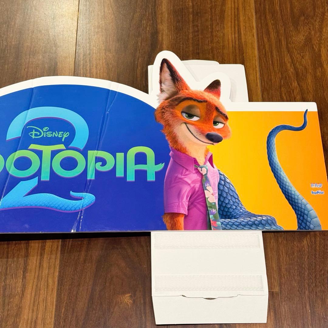 ズートピア2 店頭用 トップボード ゲーセン販促 ディズニー 非売品 写真状態