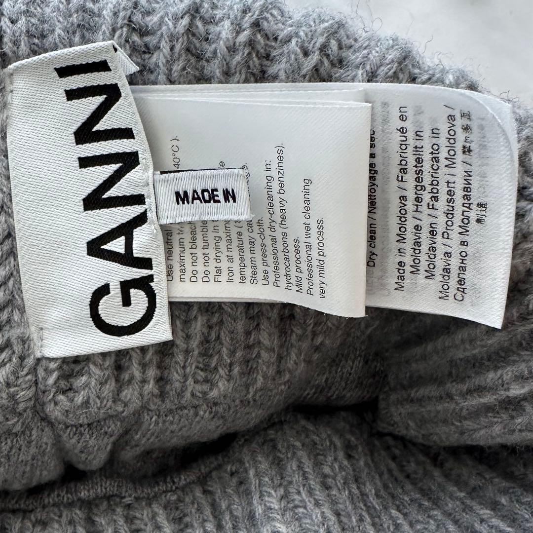 GANNI ガニー　ニット帽　ビーニー