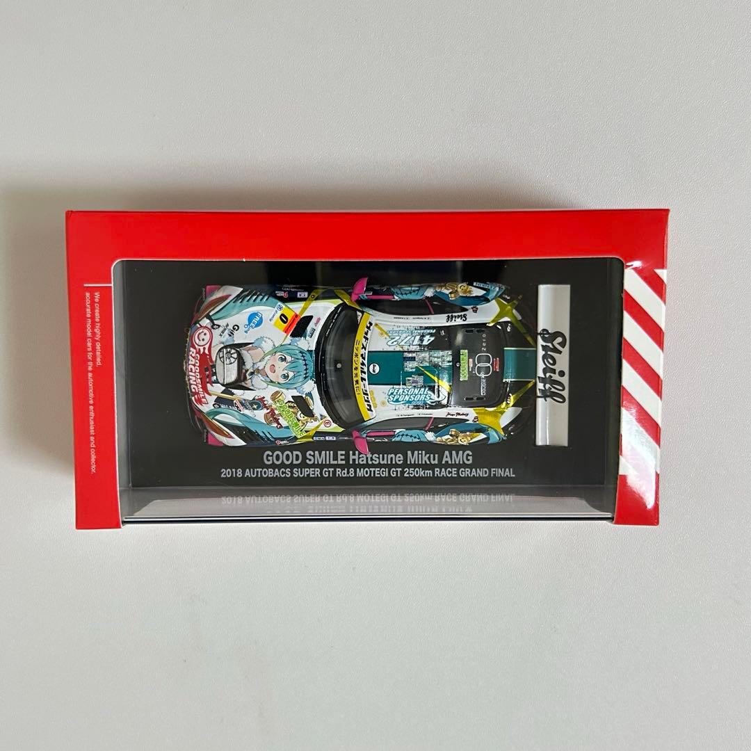 【新品未開封】1/43 グッドスマイル 初音ミク AMG 2018最終戦ver.