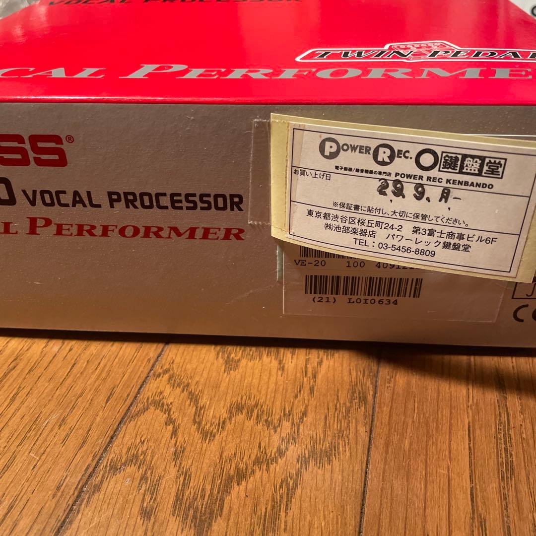 ギター BOSS VE-20 Vocal Performer