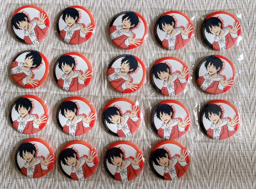 ワールドトリガー トレーディング缶バッジ 隠岐孝二 パーカーver.