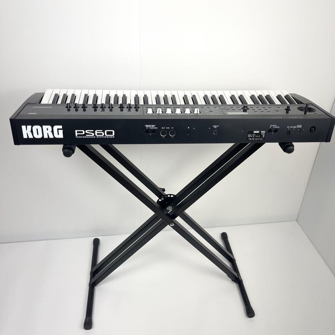 KORG PS60　シンセサイザー　61鍵　スタンド付き