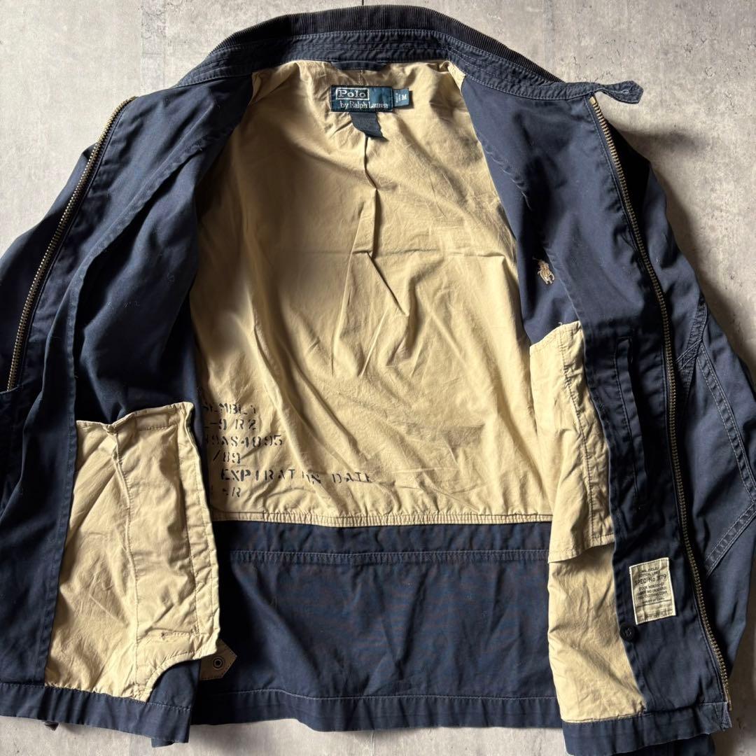 Polo Ralph Lauren ラルフローレン　スイングトップ　ネイビー