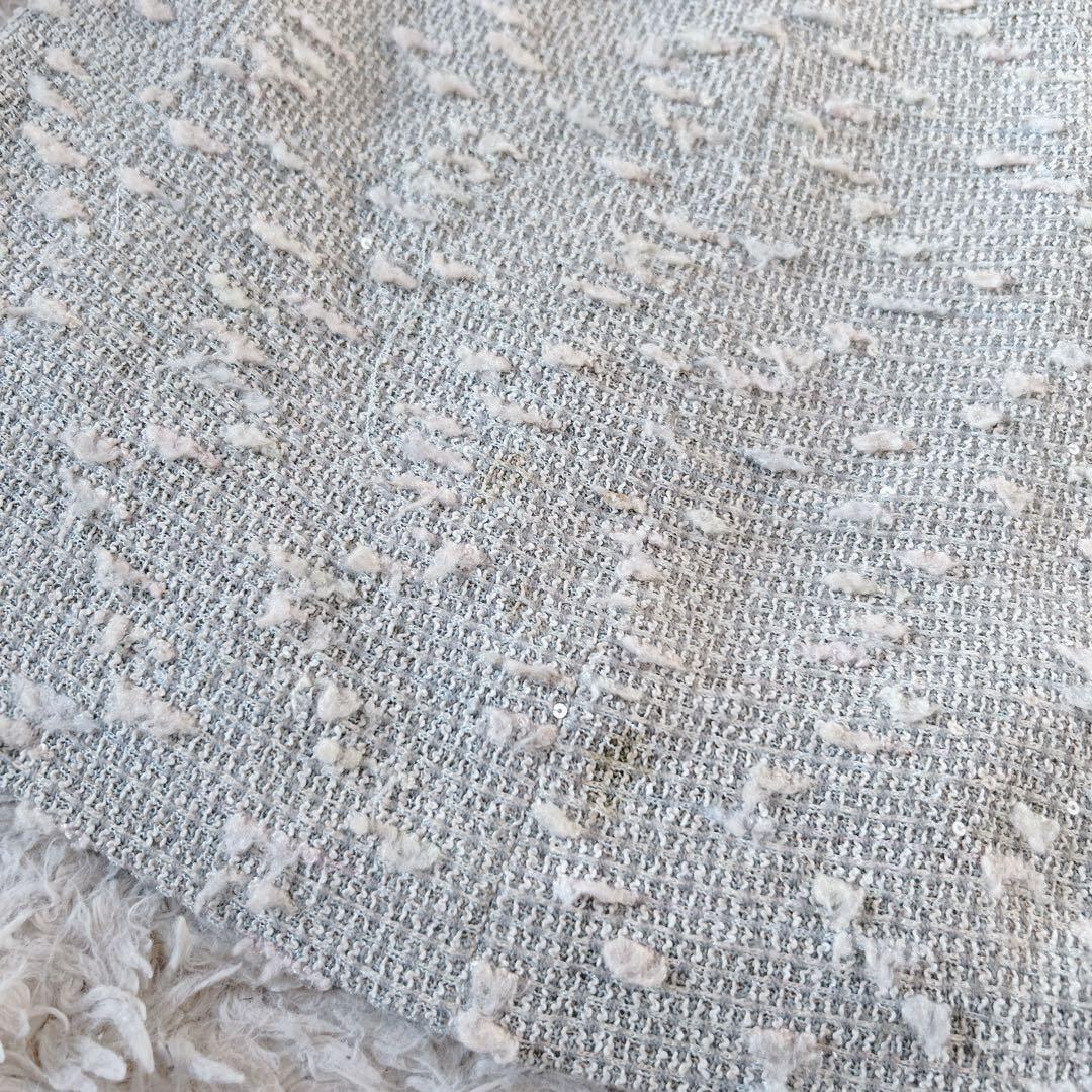 CHANEL シャネル スカート ツイード スパンコール