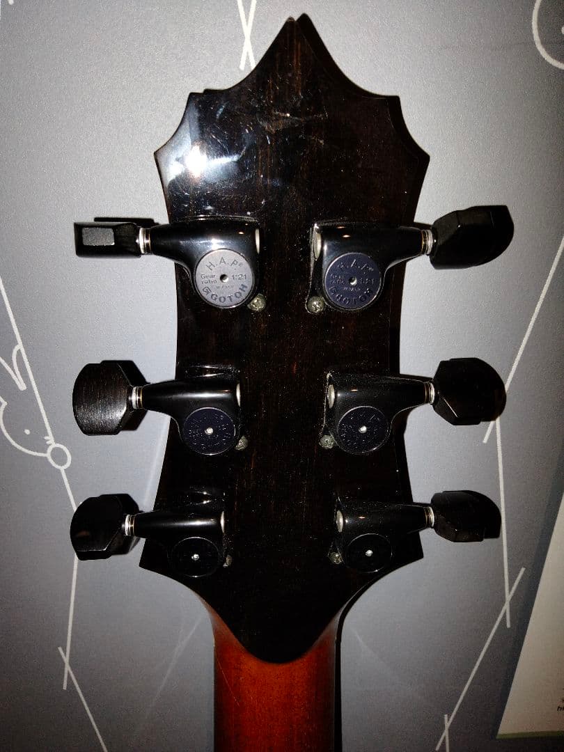 A.Kuwano Guitars 最初期モデル ハカランダ