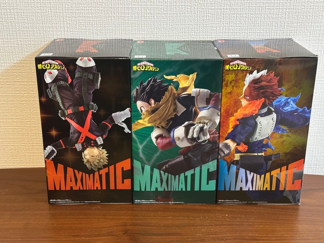 僕のヒーローアカデミア MAXIMATICシリーズ 爆豪勝己・緑谷出久・轟焦凍