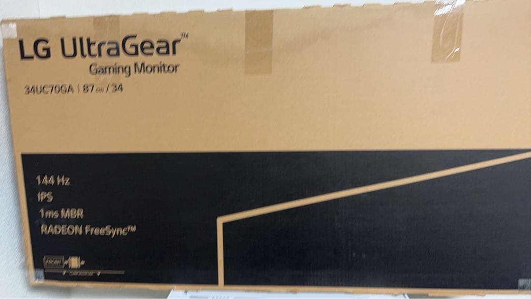 LG ゲーミングモニター　34UC70GA-B