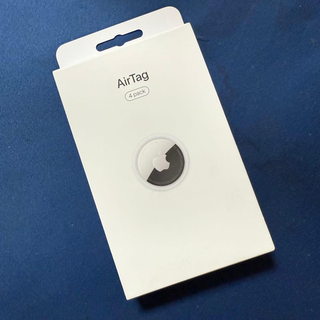 新品　未開封 Apple Air Tag エアタグ 本体 4個入り