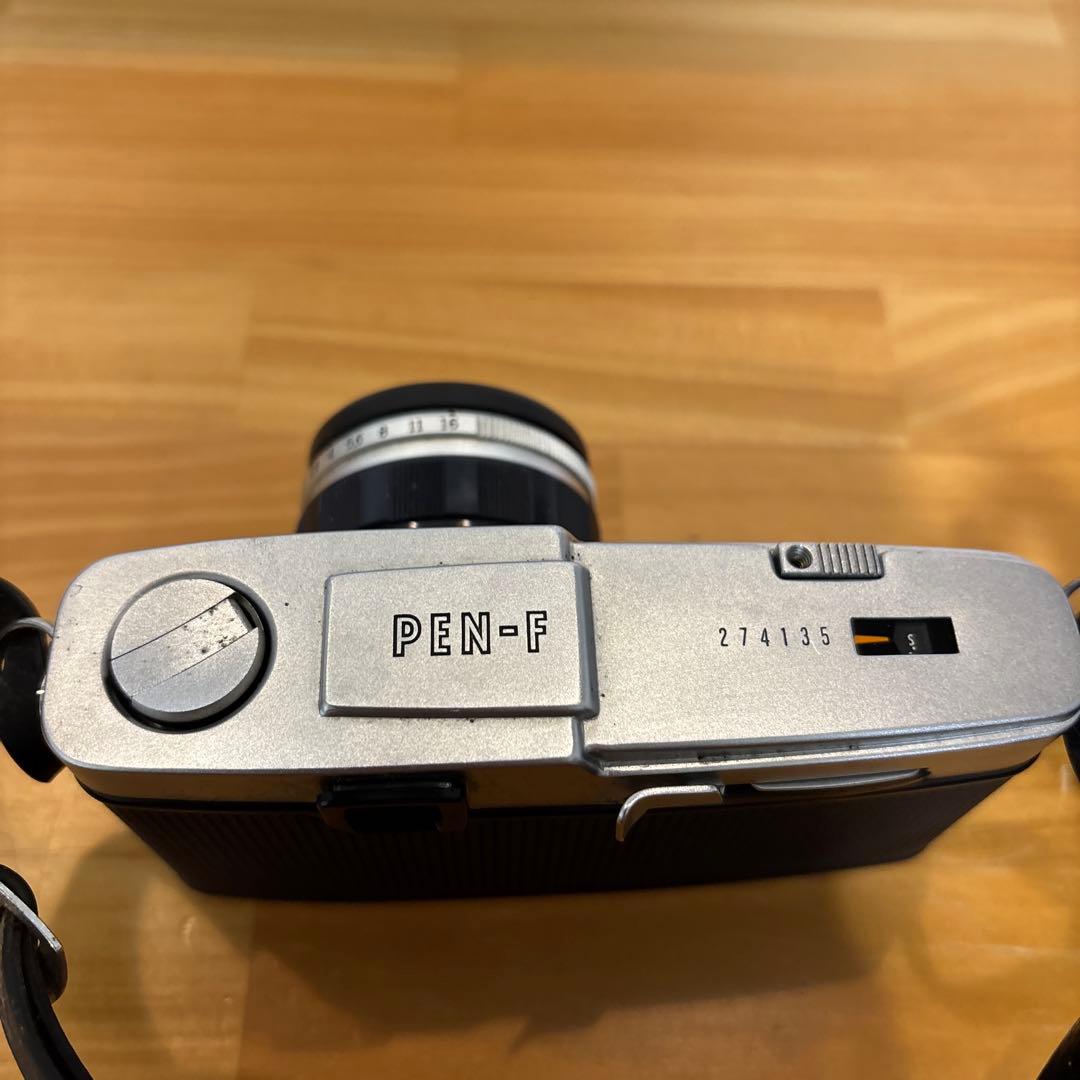フィルムカメラ Olympus PEN-F F.Zuiko 38mm f1.
