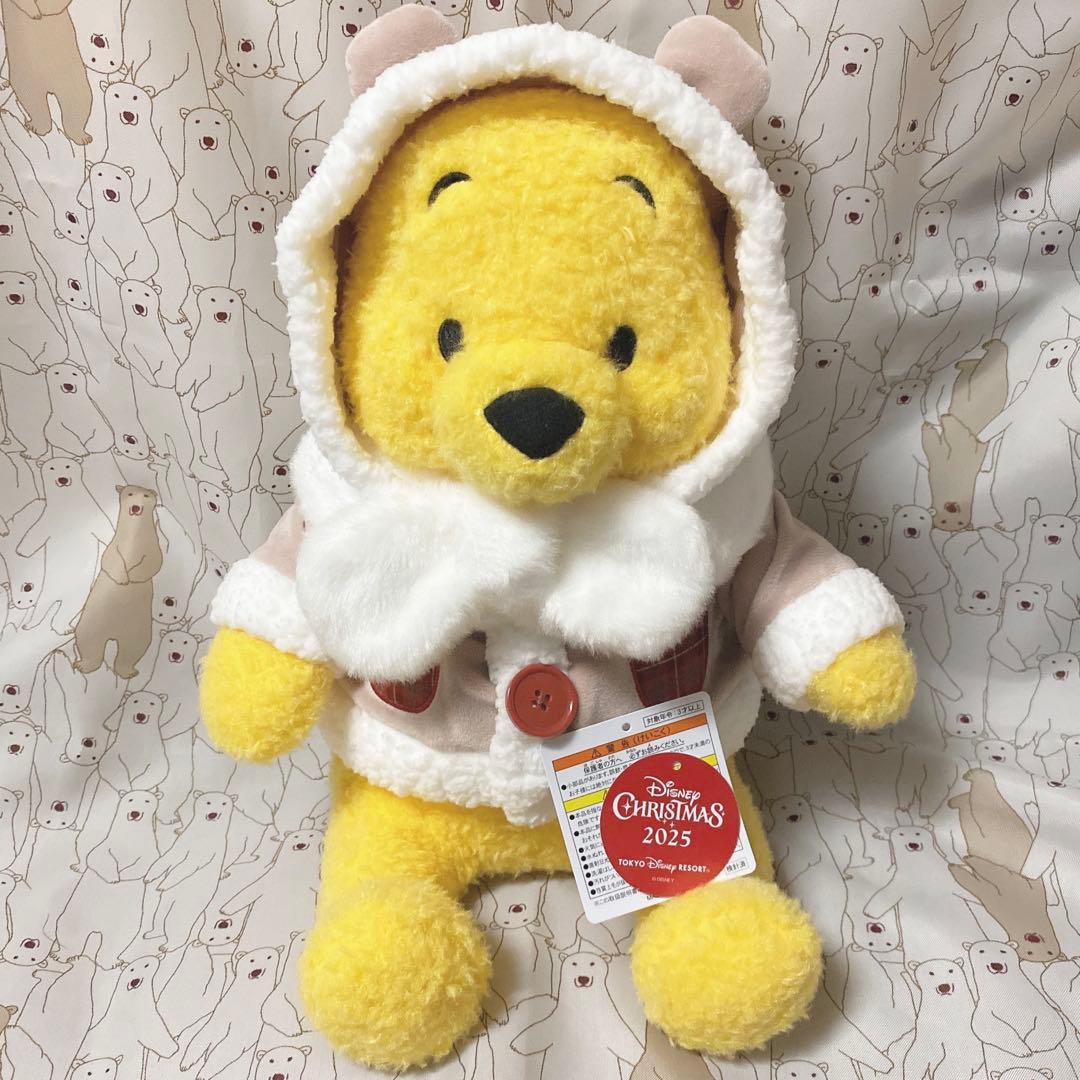 プー ぬいぐるみ 2025 クリスマス