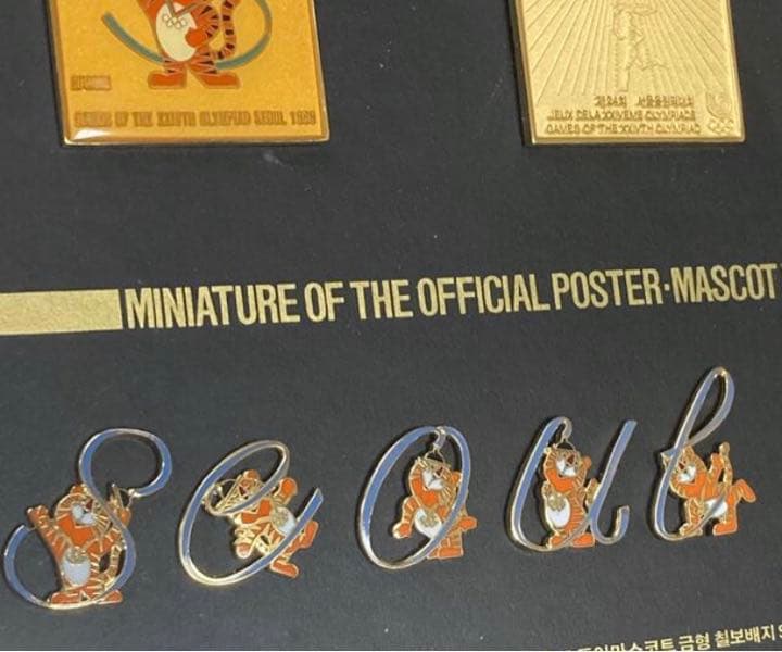 1988 ソウルオリンピック 記念 ピンバッチ セット　ホドリ