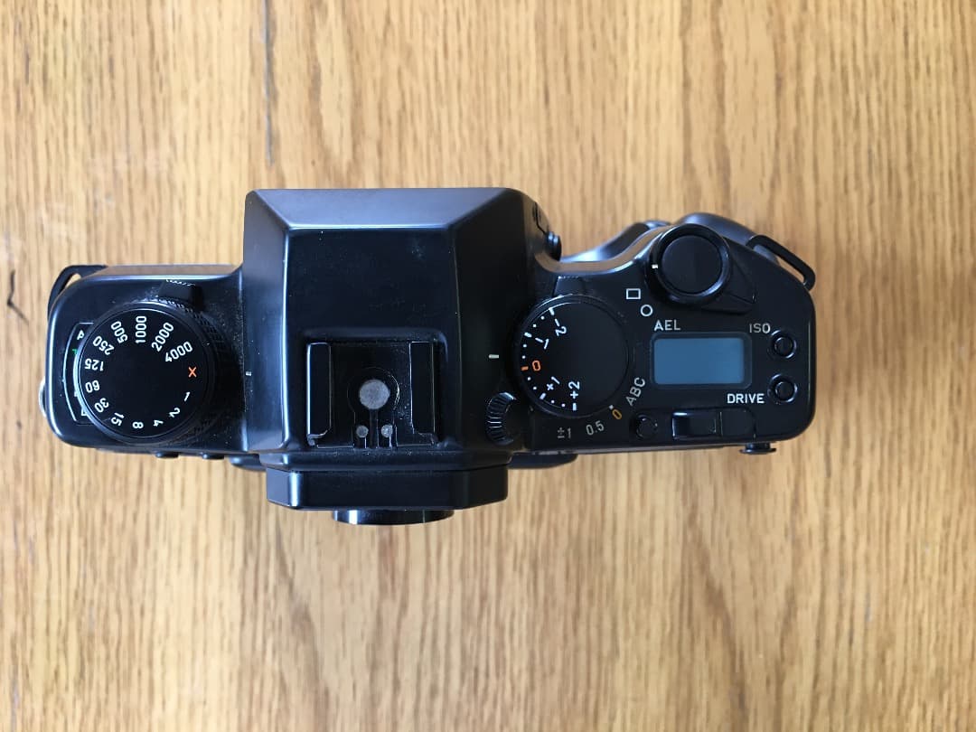 CONTAX ST フィルムカメラ　縦位置グリップ付き