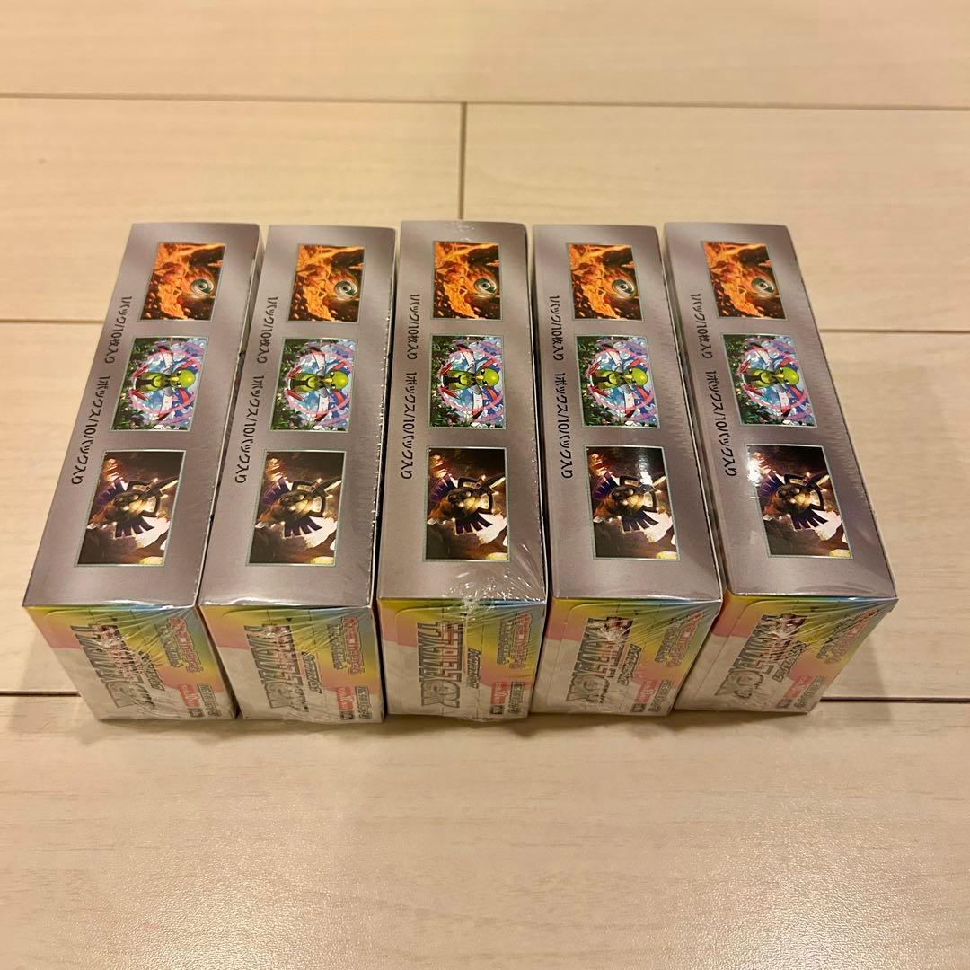 ポケモンカードゲーム テラスタルフェスex シュリンク付き 5BOX