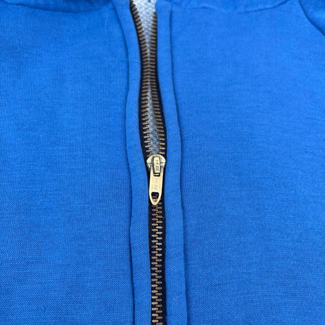 70s ジップパーカー　裏サーマル