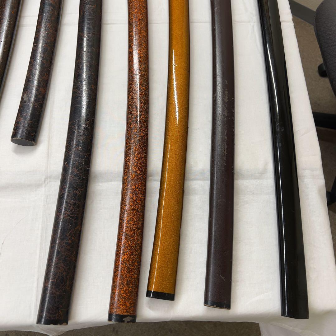 【ジャンク】模造10本セット 傷あり品 太刀脇差 日本刀現状品