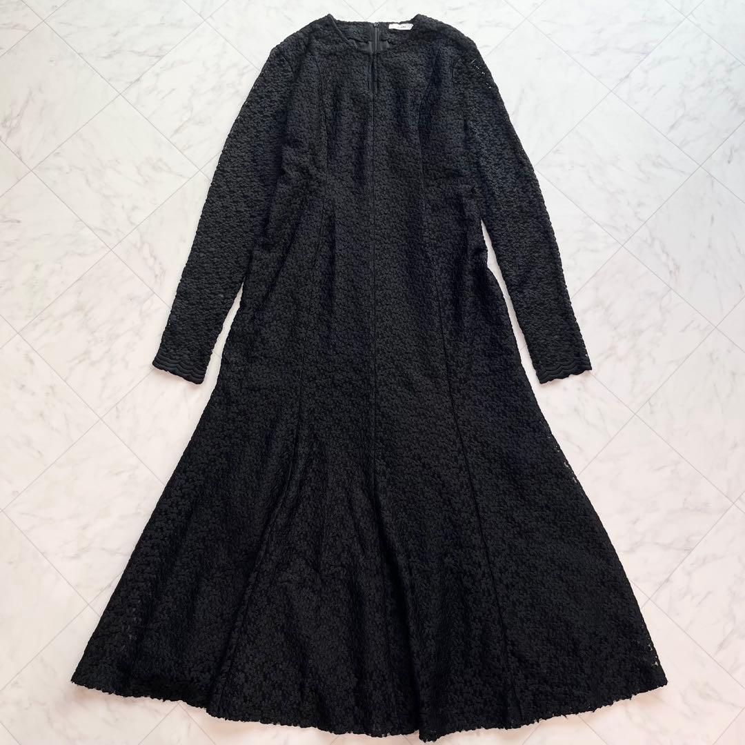 CLANE クラネ　定価3万円　3Dフラワーレースワンピース　ロングワンピース