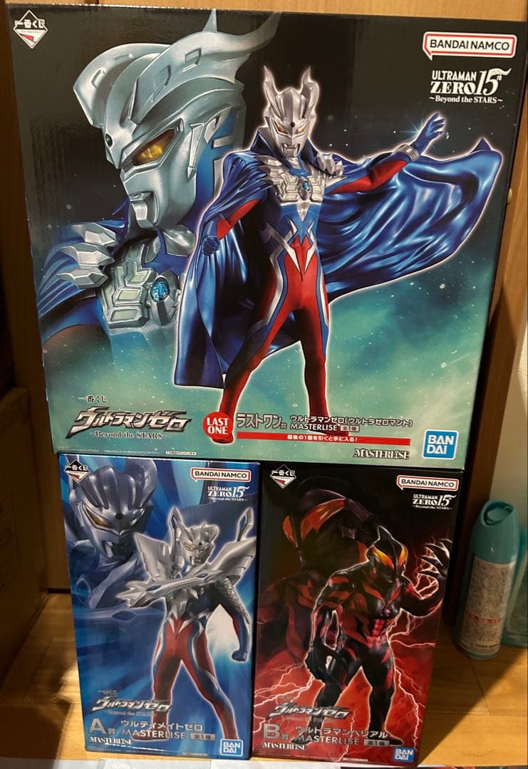 一番くじ ウルトラマンゼロ　ABラストワン賞　フィギュア3点セット　おまけ