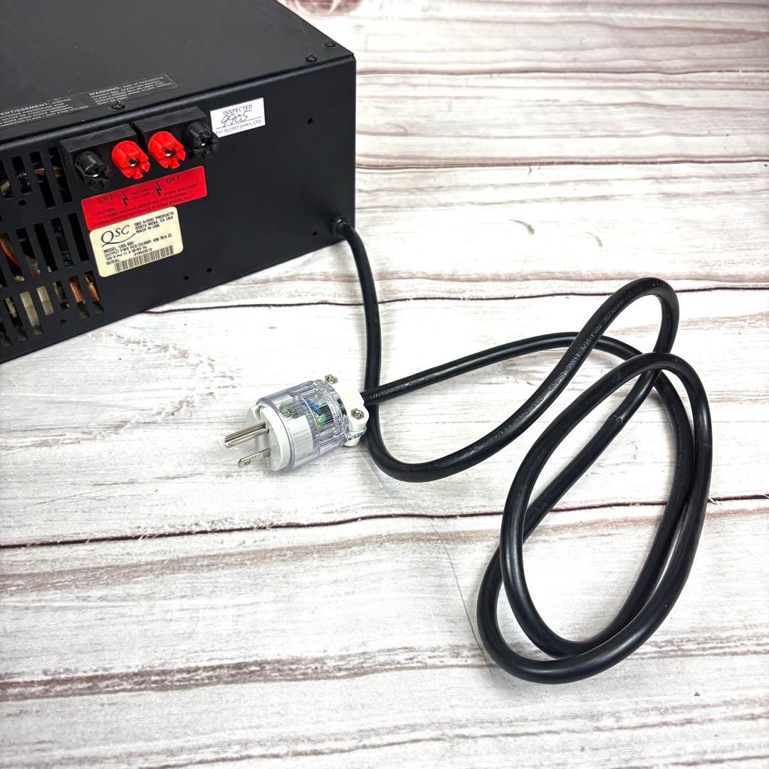 QSC USA 900 パワーアンプ ①