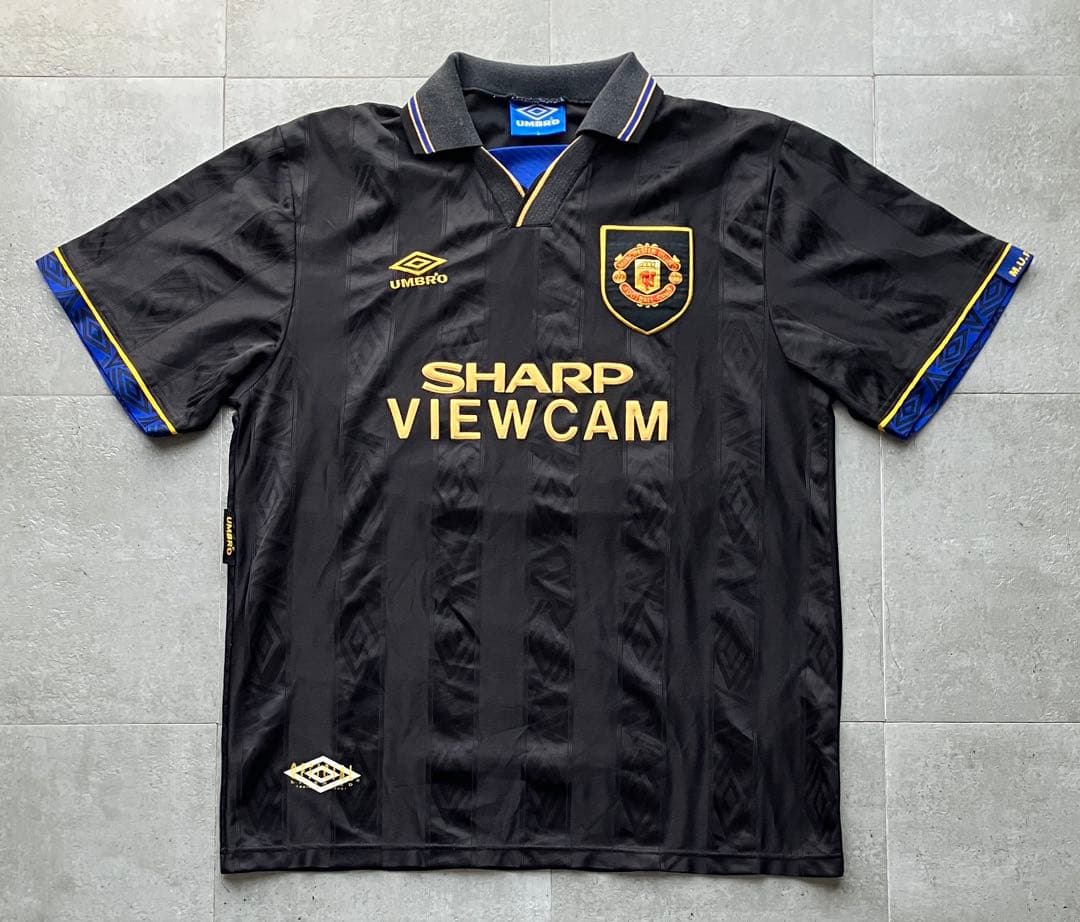 94-95 マンチェスターユナイテッド　アンブロ　アウェイユニフォーム　正規品