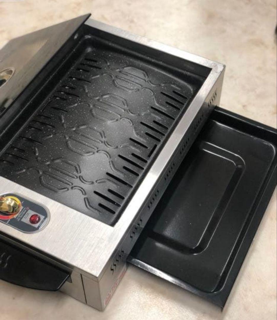 無煙ロースター ステンレス製 コンパクト