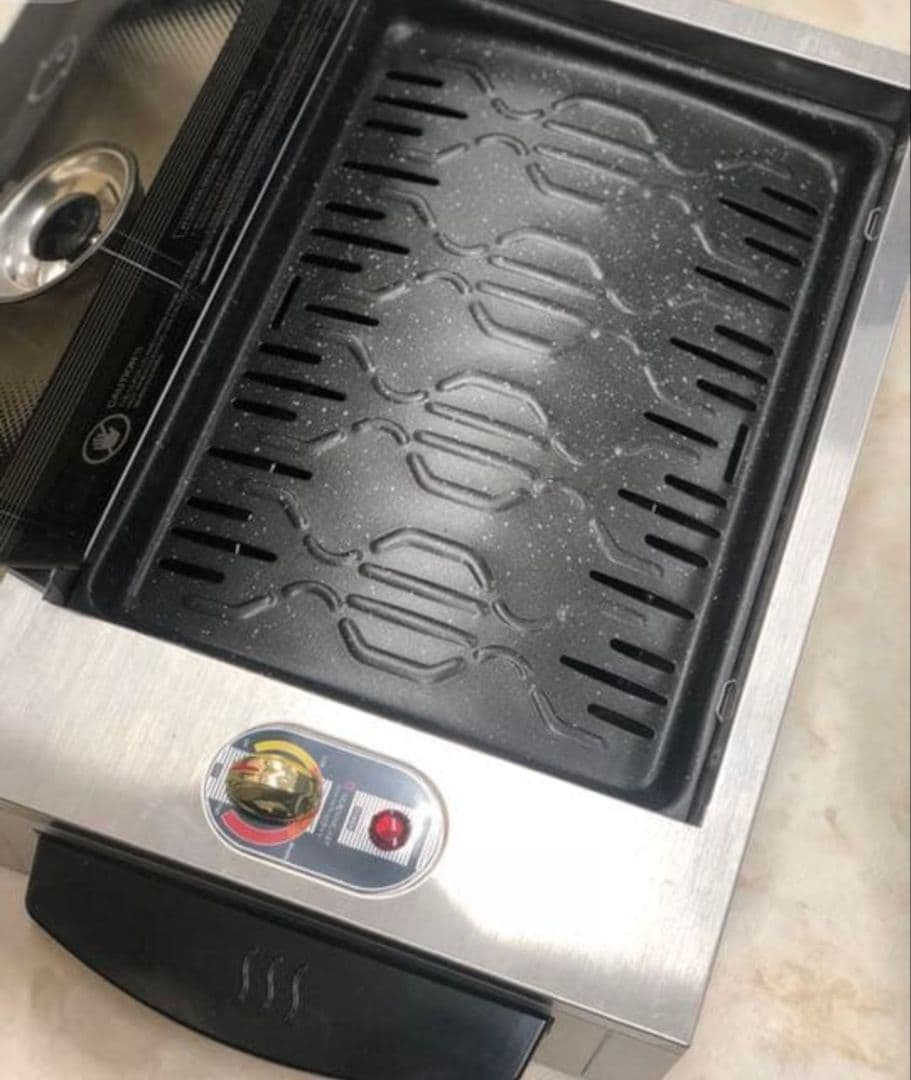 無煙ロースター ステンレス製 コンパクト