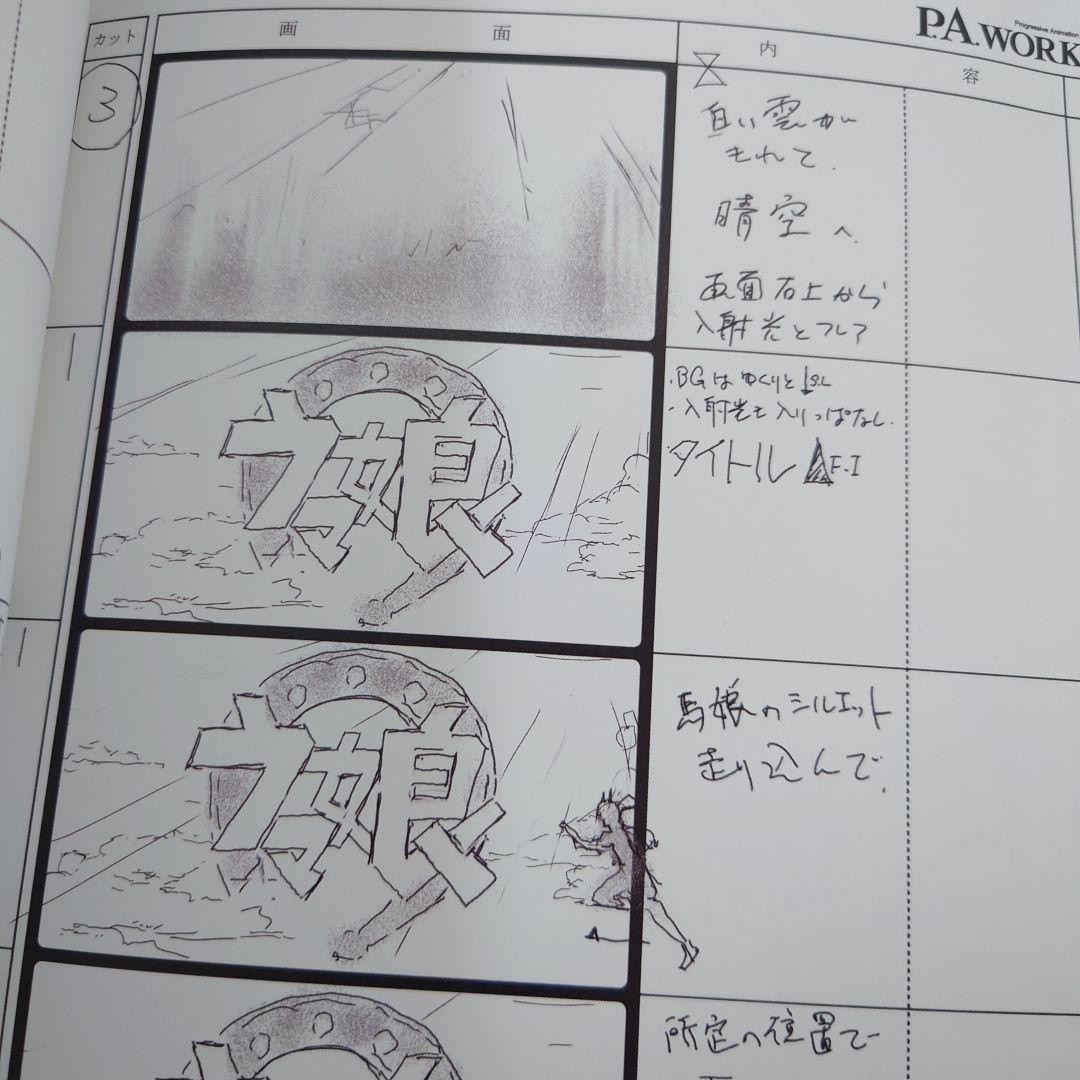 ウマ娘 プリティーダービー 原画集 1stSeason