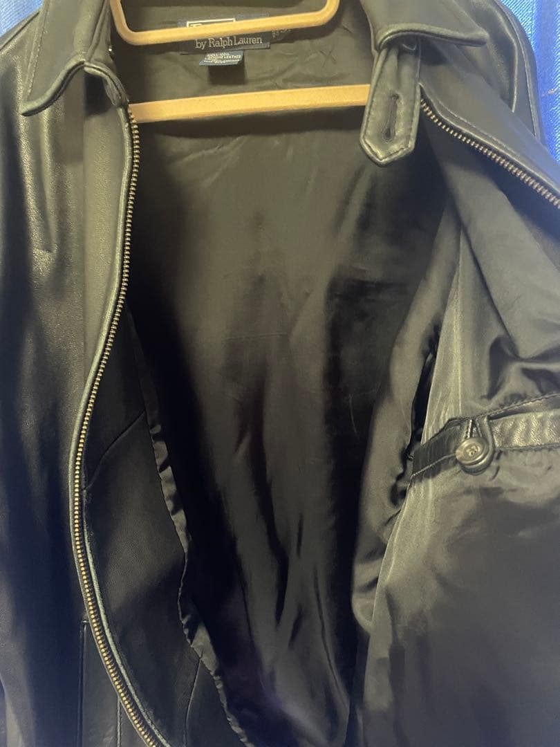 【最終値下中】ラルフローレン　革ジャケット　ブラウン