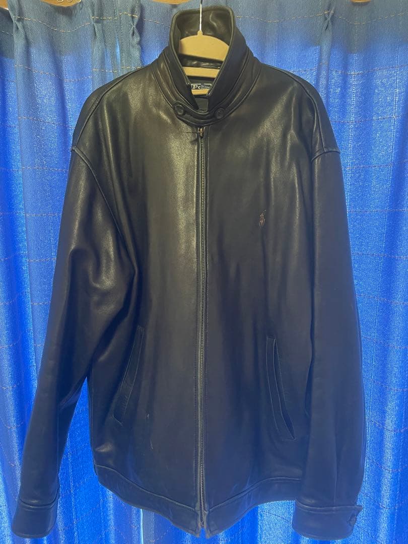 【最終値下中】ラルフローレン　革ジャケット　ブラウン