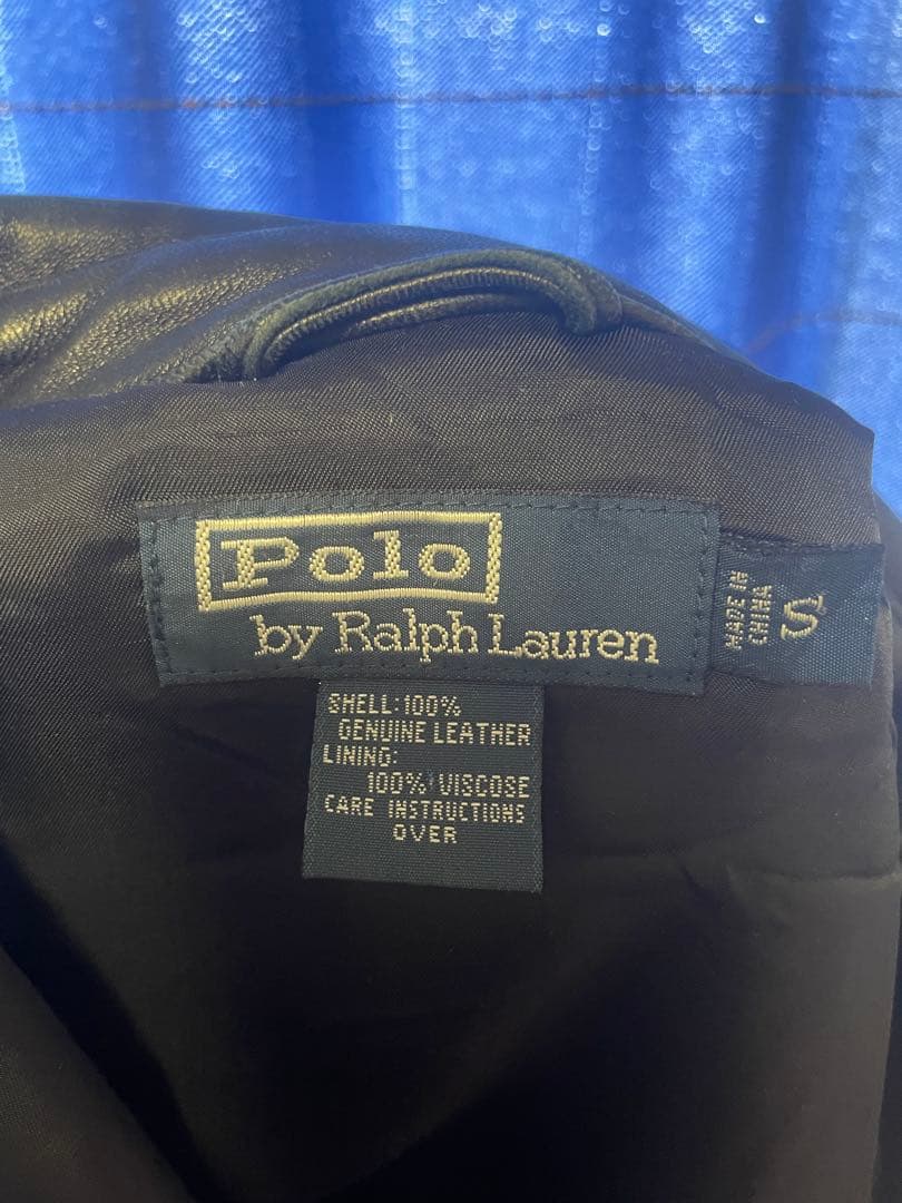 【最終値下中】ラルフローレン　革ジャケット　ブラウン