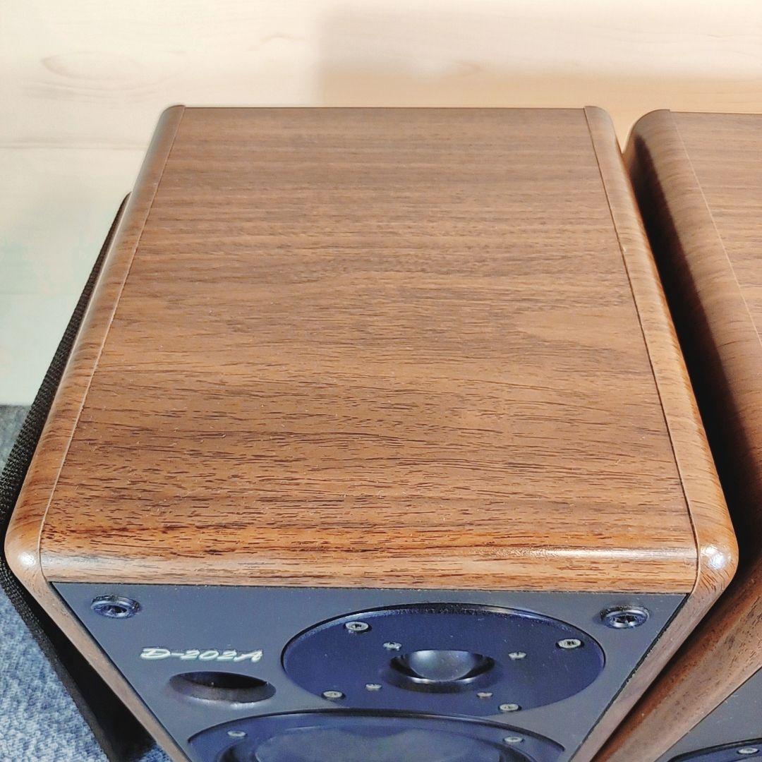 名機 ONKYO D-202A スピーカー 動作OK エッジ交換済 オンキョー