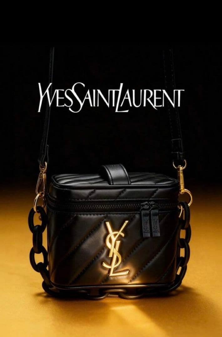 イヴサンローラン YSL ヴァニティポーチ チェーンバッグ 新品未使用