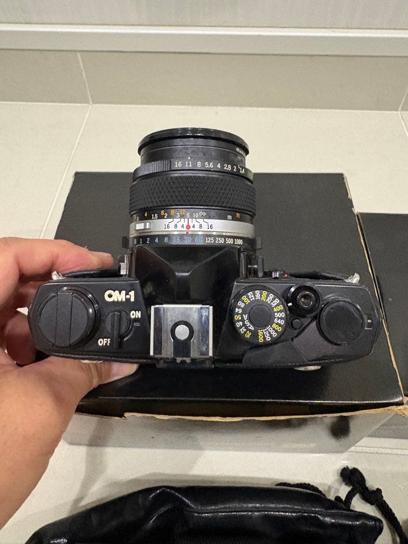 田*中様 オリンパス OM-1 ワインダー2 標準50ミリ 望遠100-200ミ