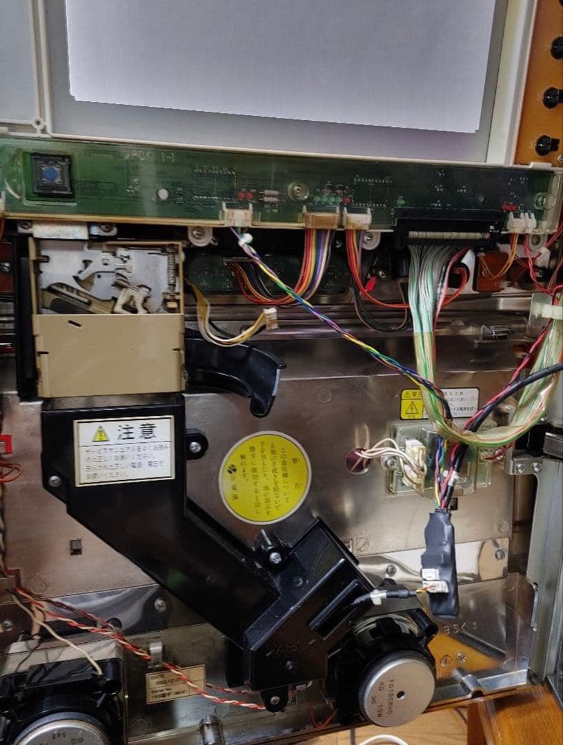 パチスロ 4号機 北斗の拳 拳王パネル 実機 初代 不要機付属 動作良好