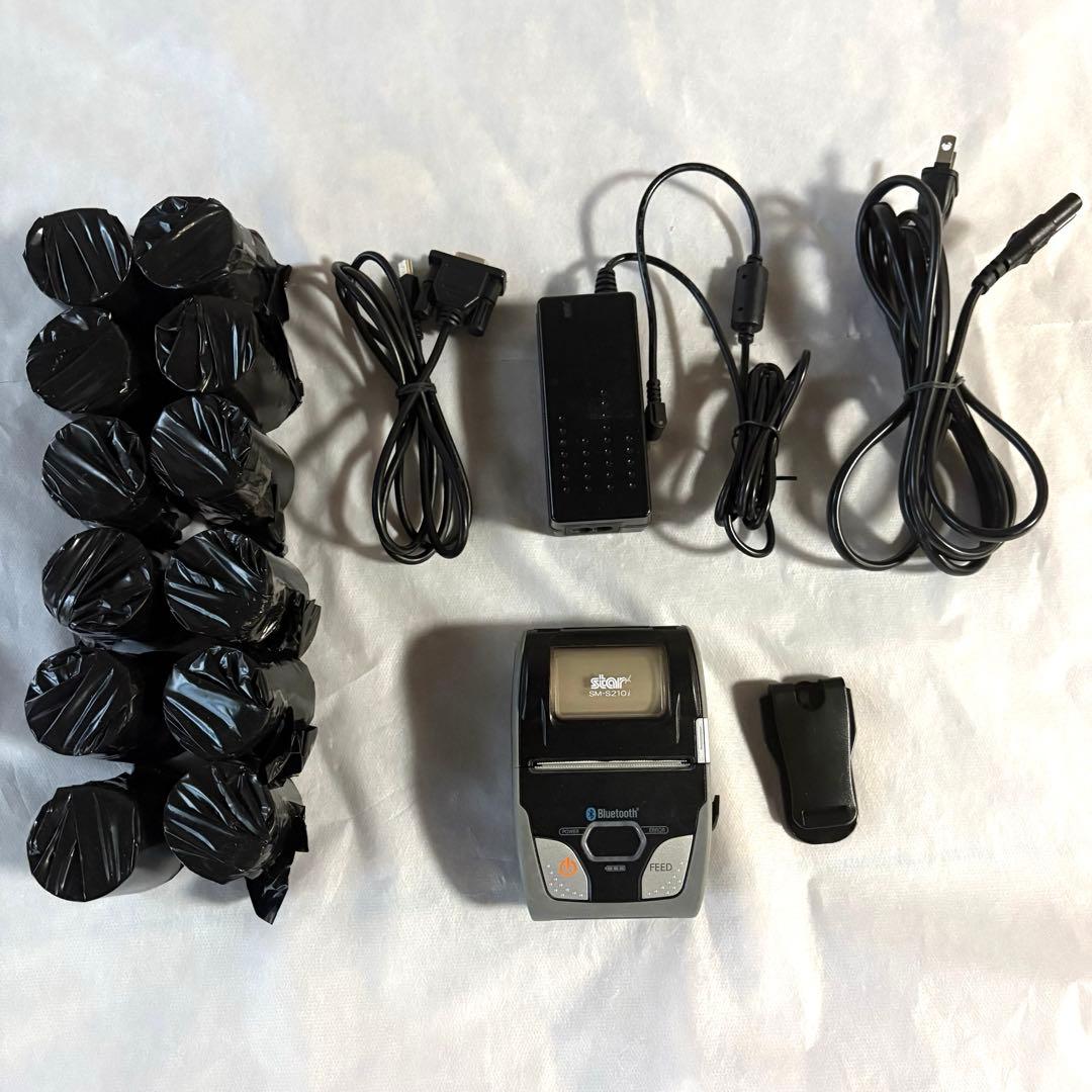 【ロール紙12個付】モバイルレシートプリンターstar SM-S210i