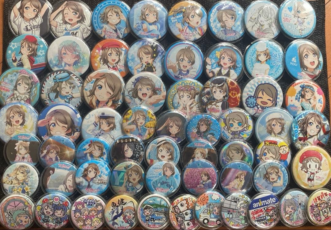 渡辺曜　缶バッジまとめ売り