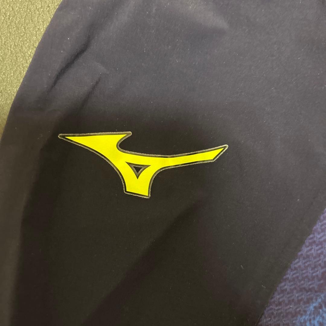 Mizuno 競泳水着 紫/青 グラデーション　高速水着　M