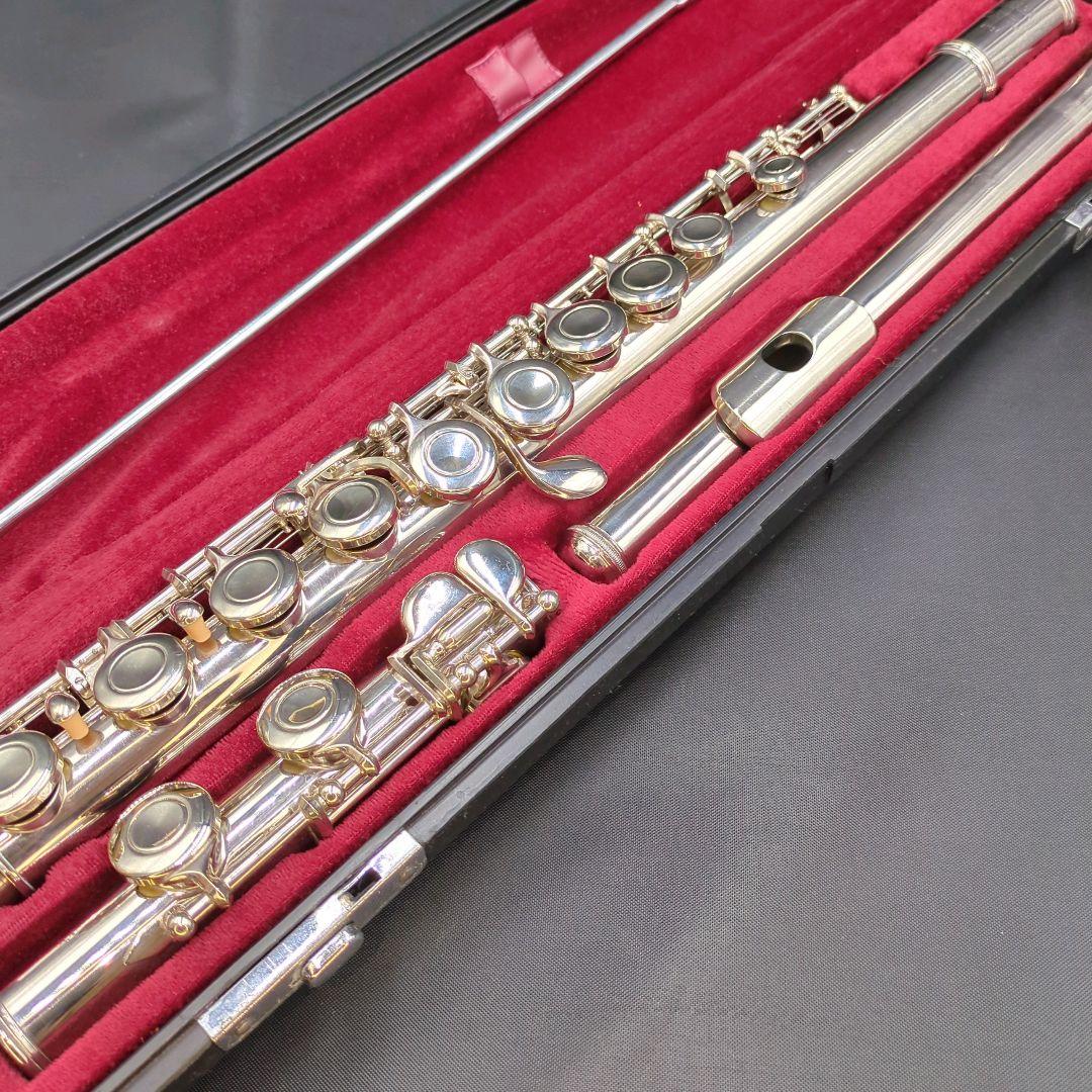 フルート　調整済　ヤマハYFL211S（Eメカ、銀メッキ仕様）